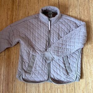 Avalanche quilted jacket size large pink